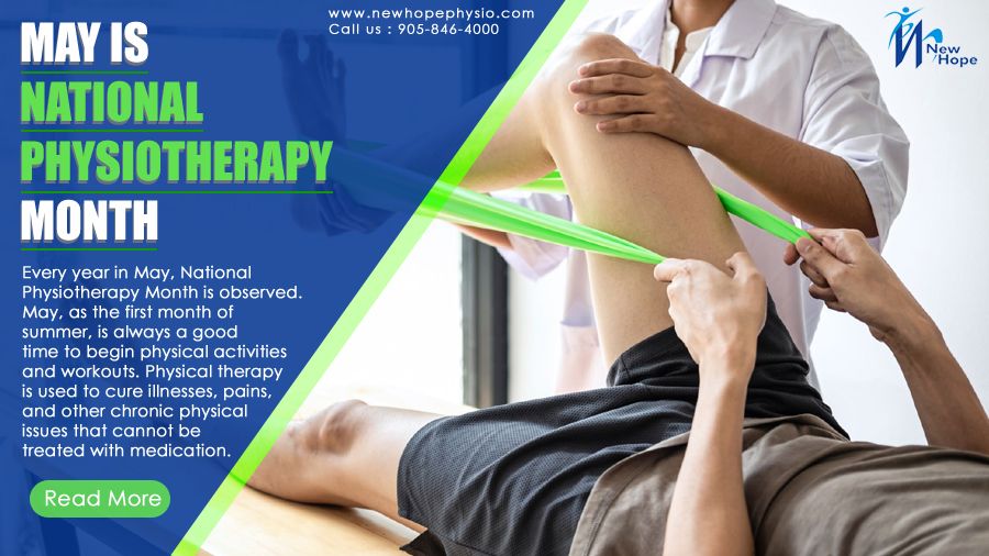 National Physiotherapy Month, May 2022