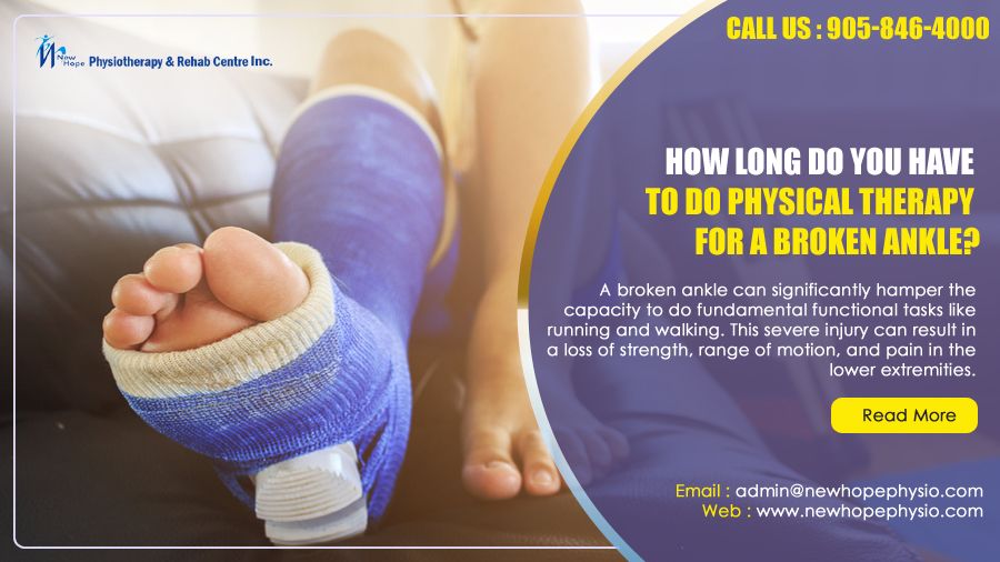 Rehabilitation Exercises for a Broken Ankle 