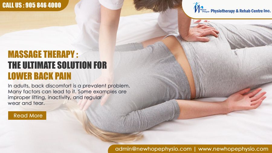 5 Massage Techniques to Ease Back Pain  The Physiotherapy and  Rehabilitation Centres