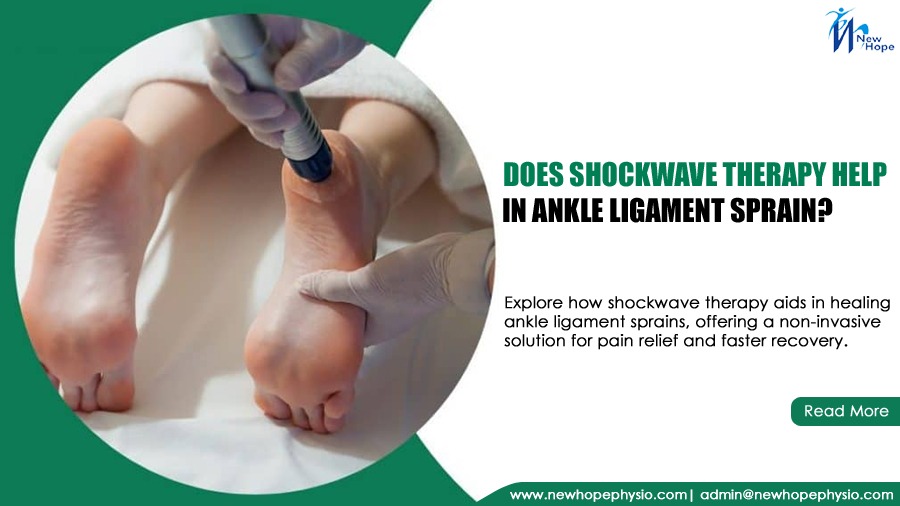 Does Shockwave Therapy Help in Ankle Ligament Sprain? 