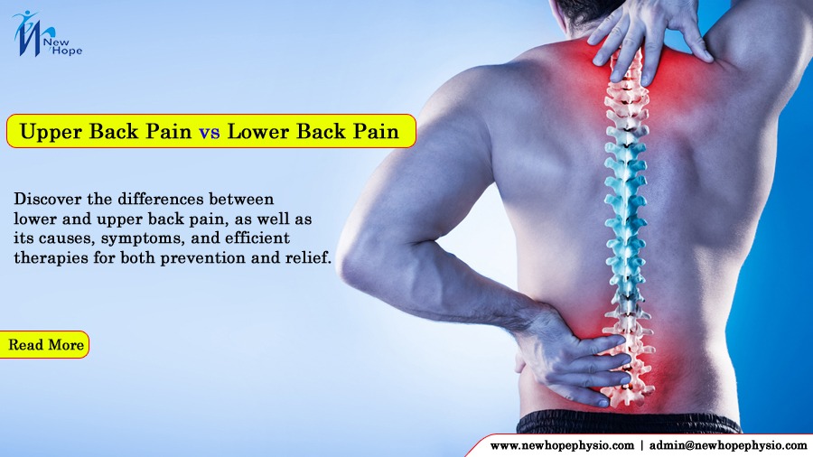 Upper Back Pain vs. Lower Back Pain